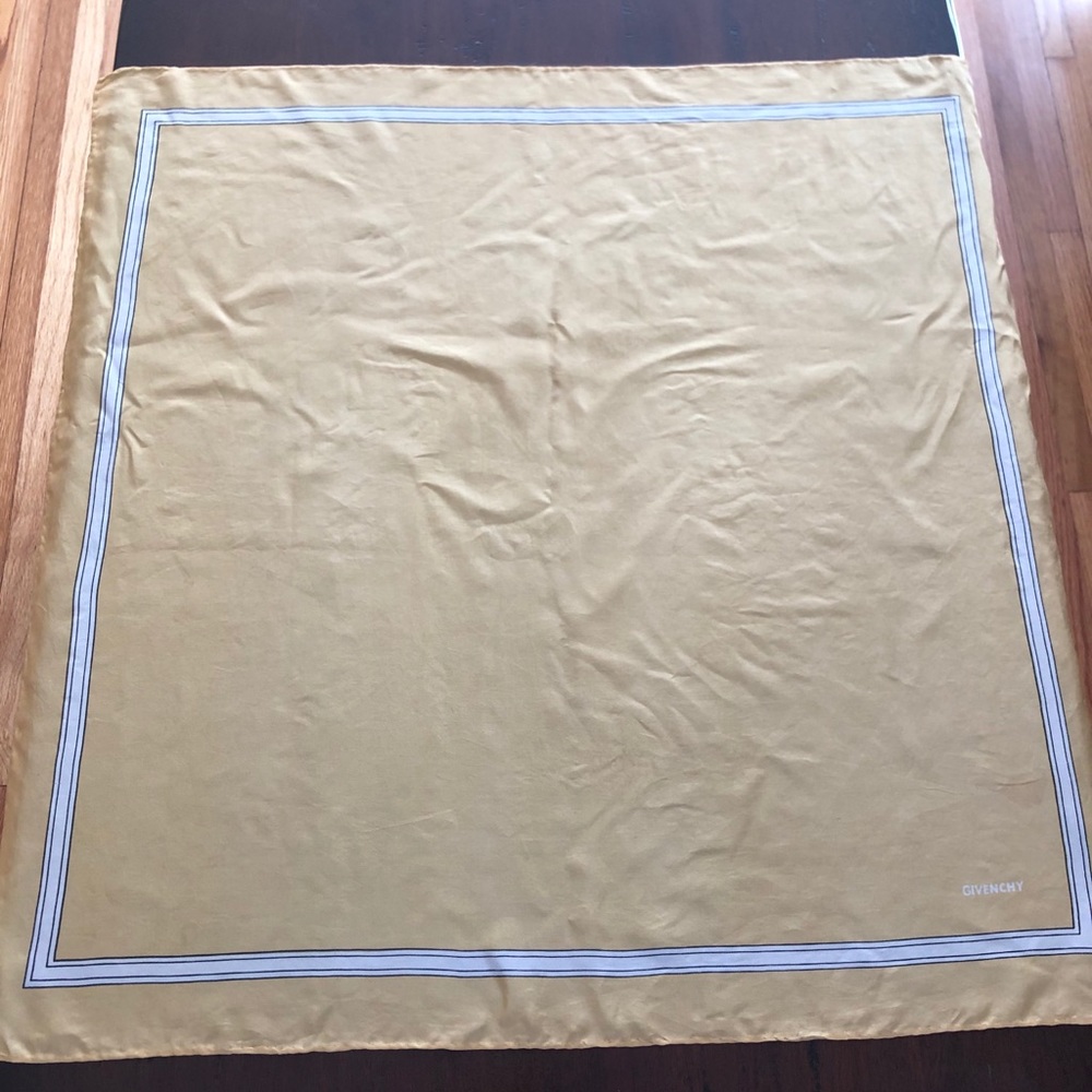 Givenchy 100%silk scarf